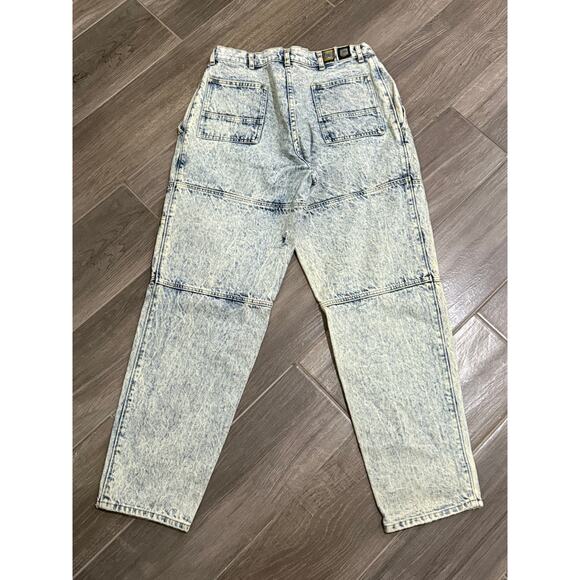 Vintage 80s 90s Acid Wash LEE High-Waist Men's Jeans - Picture 4 of 10
